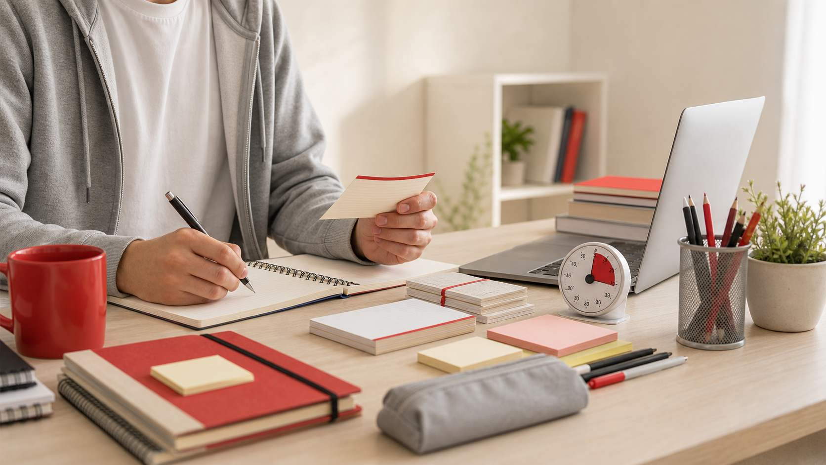 Illustrative editorial scene for campus & student life